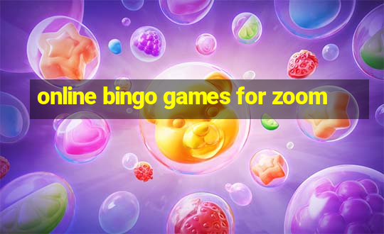 online bingo games for zoom