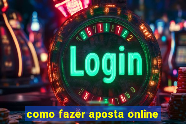 como fazer aposta online