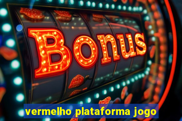 vermelho plataforma jogo