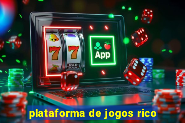 plataforma de jogos rico