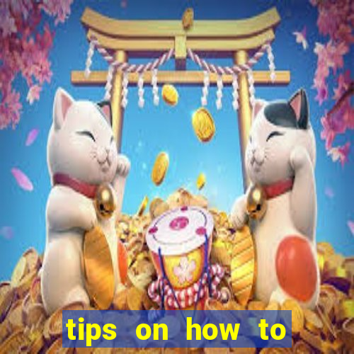 tips on how to win playing slot machines