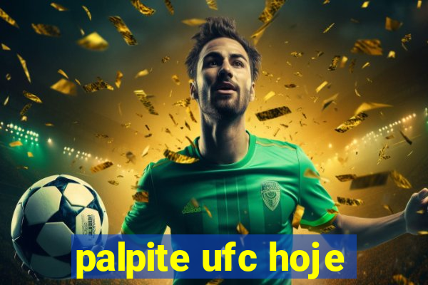 palpite ufc hoje