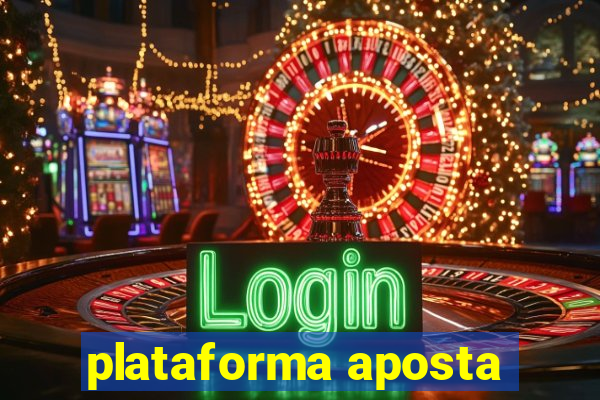 plataforma aposta