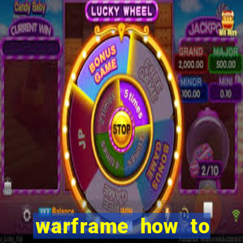 warframe how to unlock arcane slot