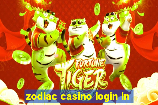 zodiac casino login in