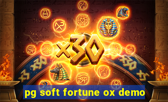 pg soft fortune ox demo