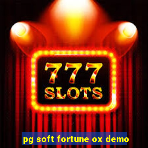 pg soft fortune ox demo