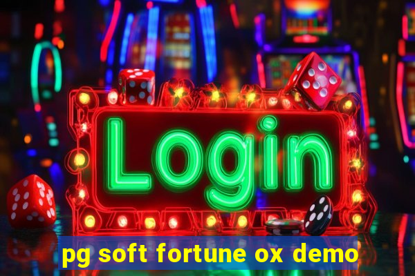 pg soft fortune ox demo