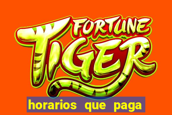 horarios que paga no fortune rabbit