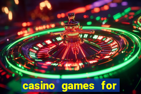 casino games for real cash