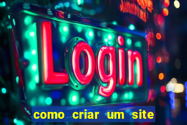 como criar um site de jogos