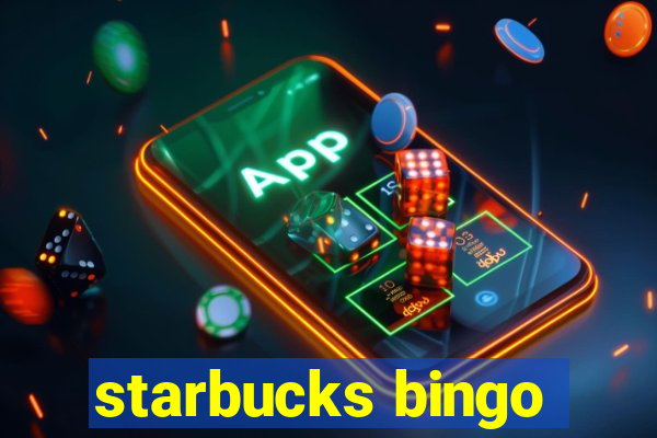 starbucks bingo