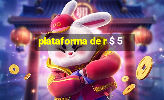 plataforma de r $ 5