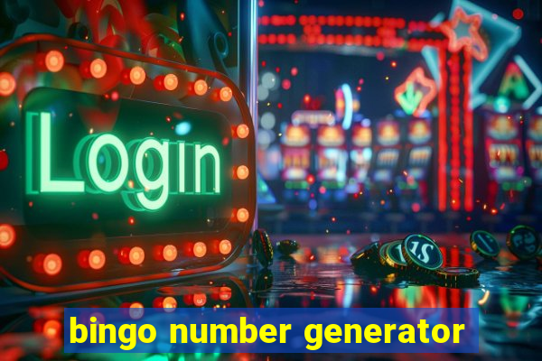 bingo number generator