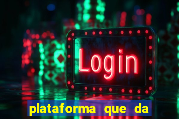 plataforma que da bonus de boas vindas