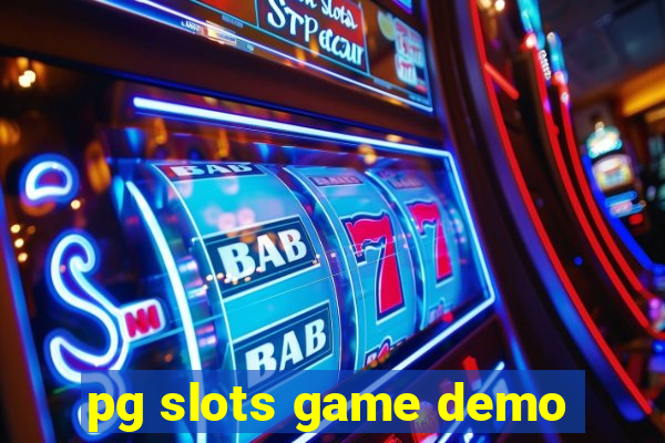 pg slots game demo