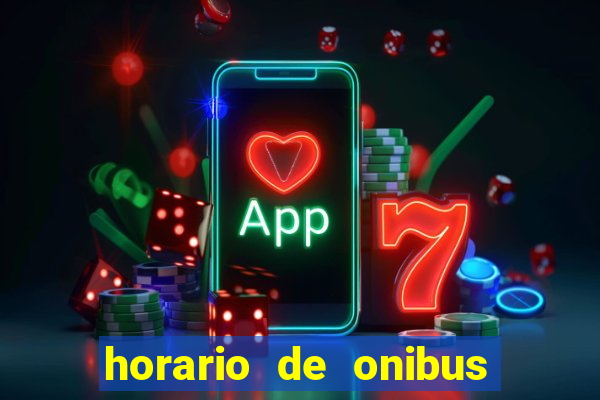 horario de onibus passaro marrom