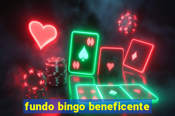 fundo bingo beneficente