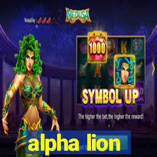 alpha lion