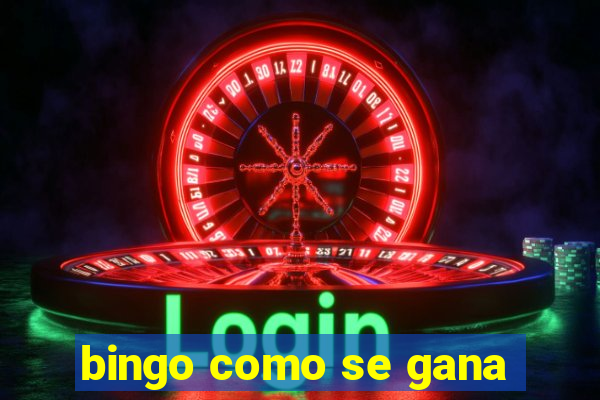 bingo como se gana