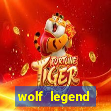 wolf legend megaways slot