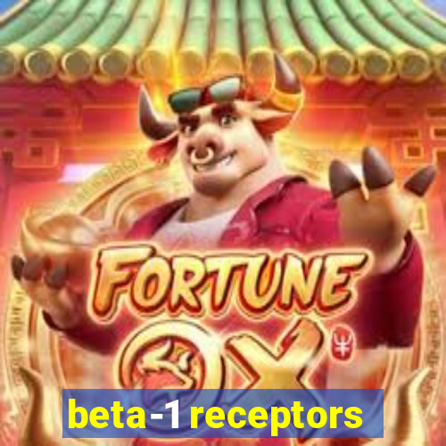 beta-1 receptors