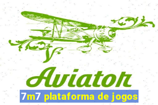 7m7 plataforma de jogos