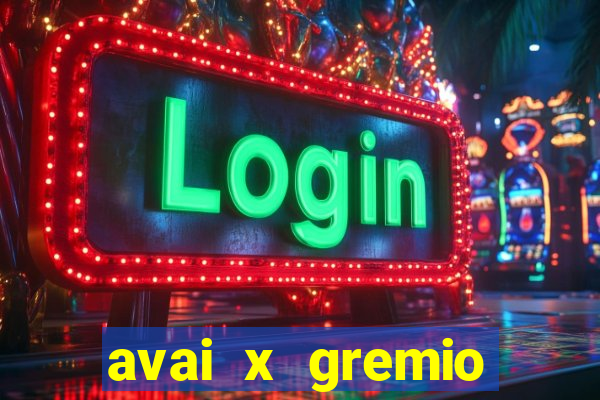 avai x gremio novorizontino palpite