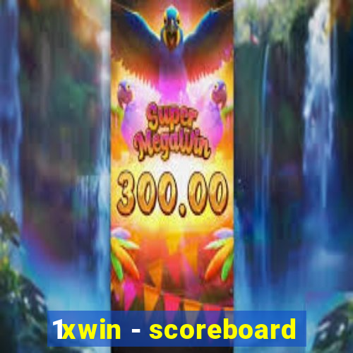 1xwin - scoreboard