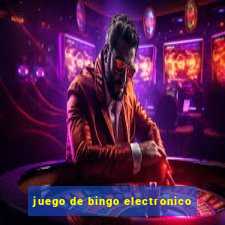 juego de bingo electronico