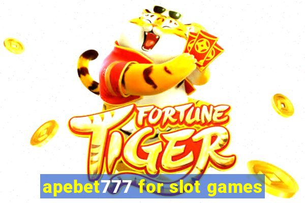 apebet777 for slot games