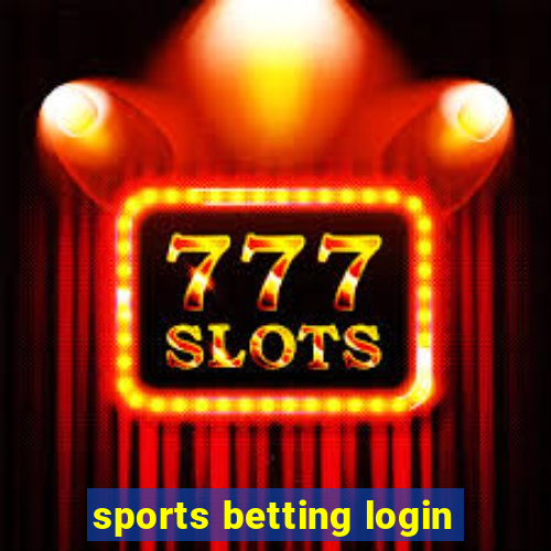 sports betting login