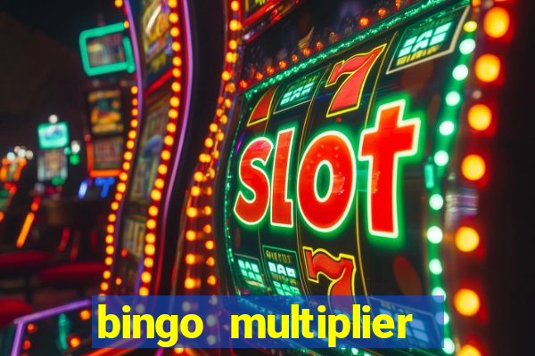 bingo multiplier scratch card