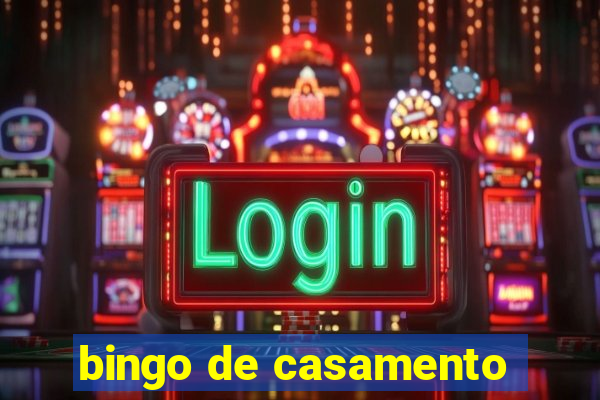 bingo de casamento