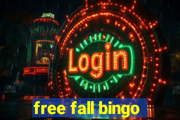 free fall bingo