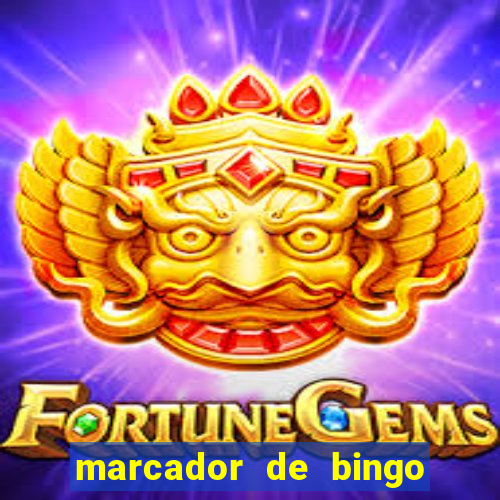 marcador de bingo com ima