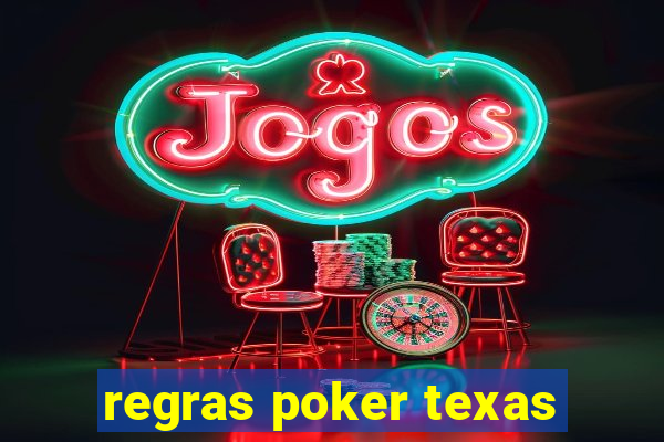 regras poker texas