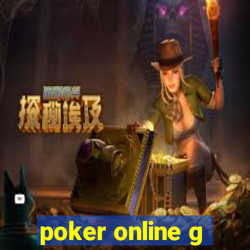 poker online g