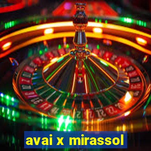 avai x mirassol