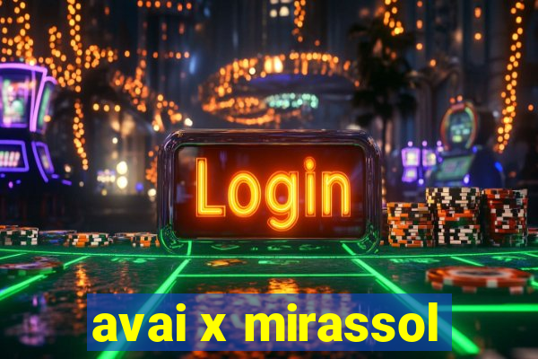 avai x mirassol