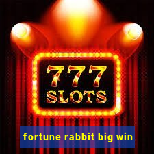 fortune rabbit big win