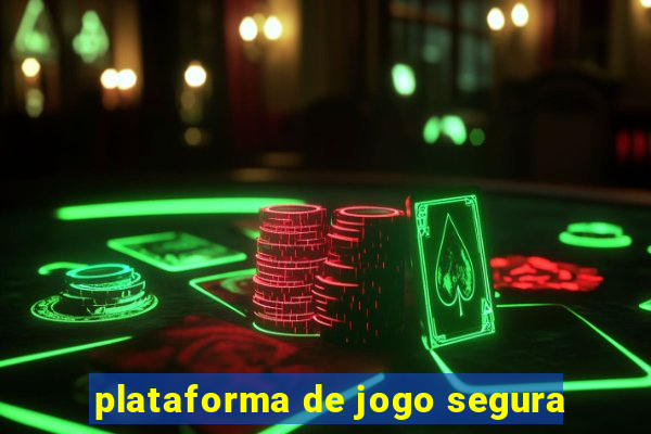 plataforma de jogo segura