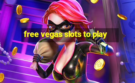 free vegas slots to play