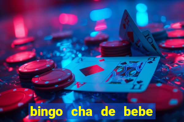 bingo cha de bebe cartelas para imprimir