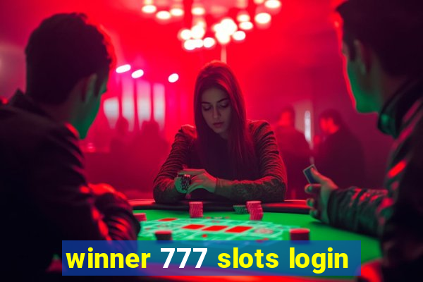 winner 777 slots login