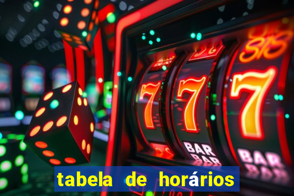 tabela de horários fortune tiger