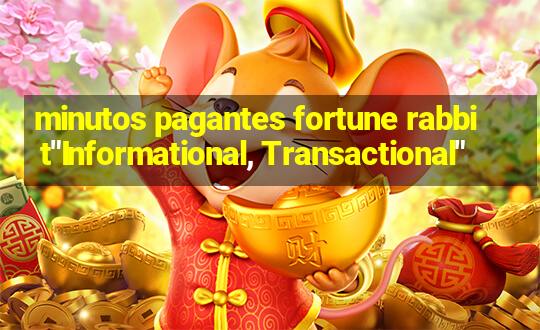 minutos pagantes fortune rabbit