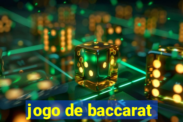 jogo de baccarat