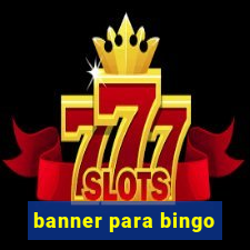 banner para bingo