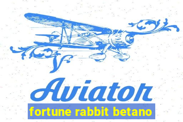 fortune rabbit betano